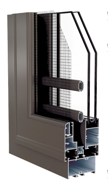 WY-68FD通常窗纱一体